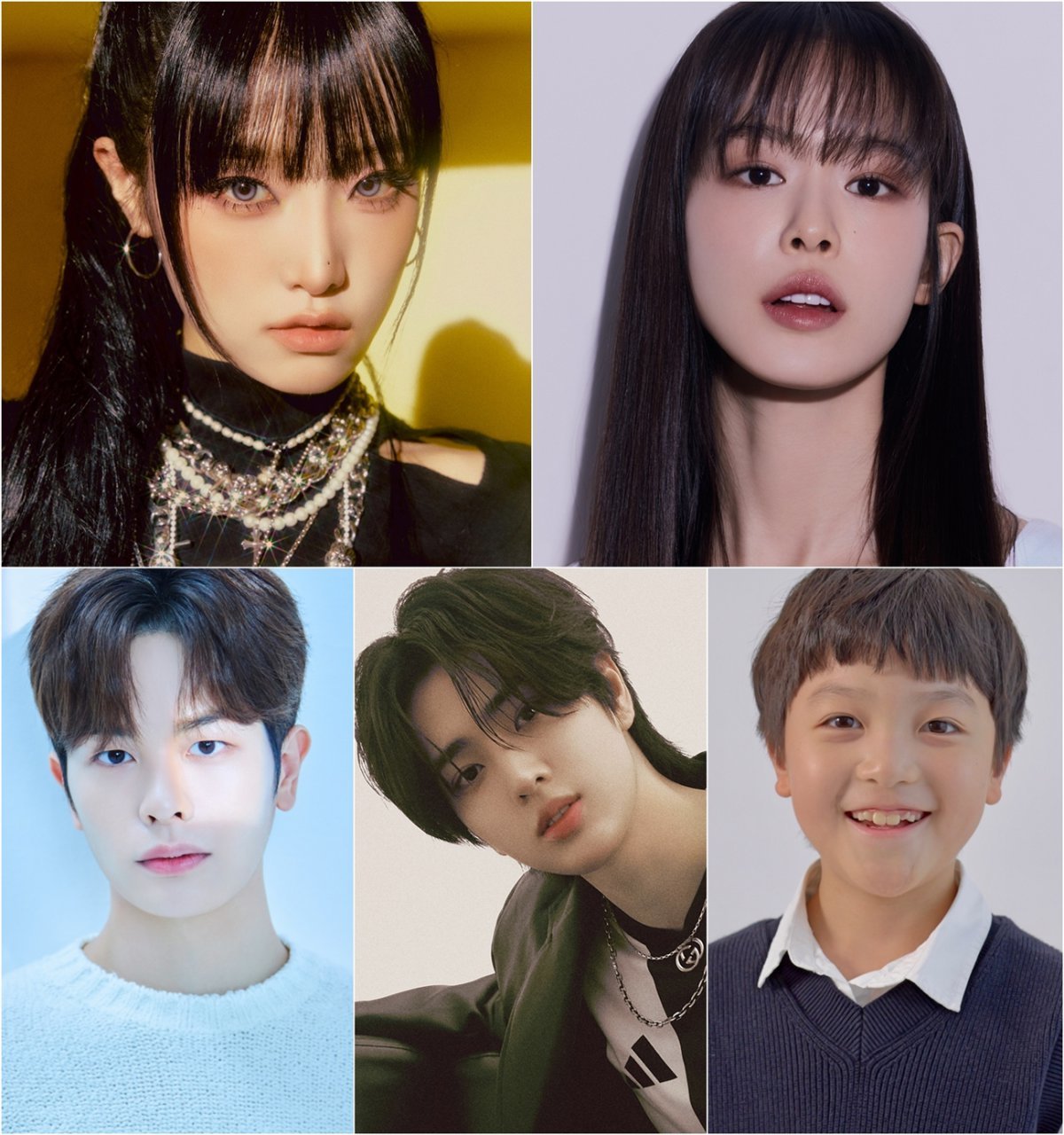 Photo courtesy of: Above Entertainment (Choi Ye-na, Eun-chan), 935 Entertainment (Han Seong-min), Fantagio (Jeong Min-gyu), Jordan Individual