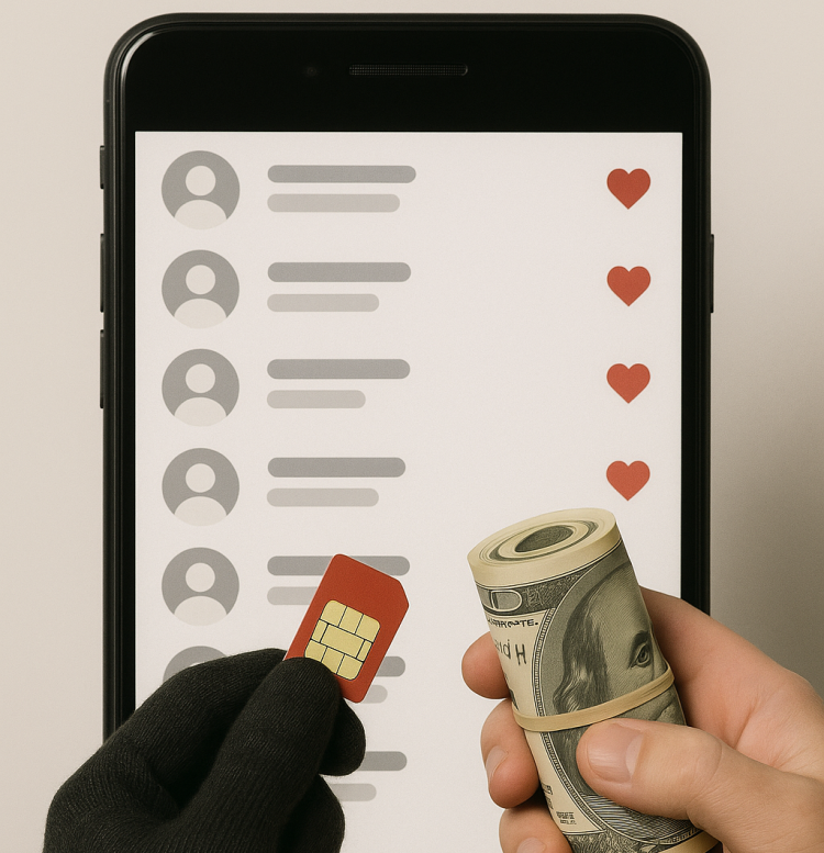 돈으로 사는 가짜 SNS 계정… 8센트면 만든다