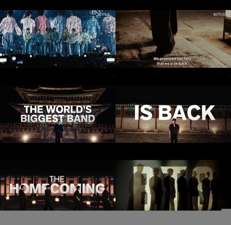BTS, 21일 광화문광장 공연 트레일러 공개…“7명이 함께 계속 걸어갈 것”