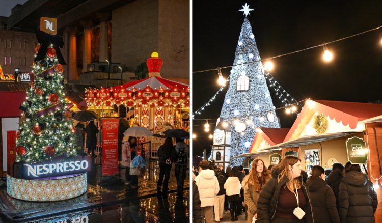 ‘산타마을’로 변신한 광화문광장… 볼거리 풍성