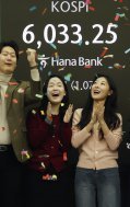 [속보]코스피 6000선 돌파…‘꿈의 6천피 시대’ 열렸다