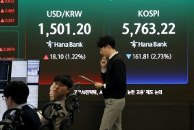 환율 종가 1500원 넘어… 금융위기 이후 17년만