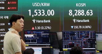 코스피, 장 초반 6% 가까이 급락…매도 사이드카 발동