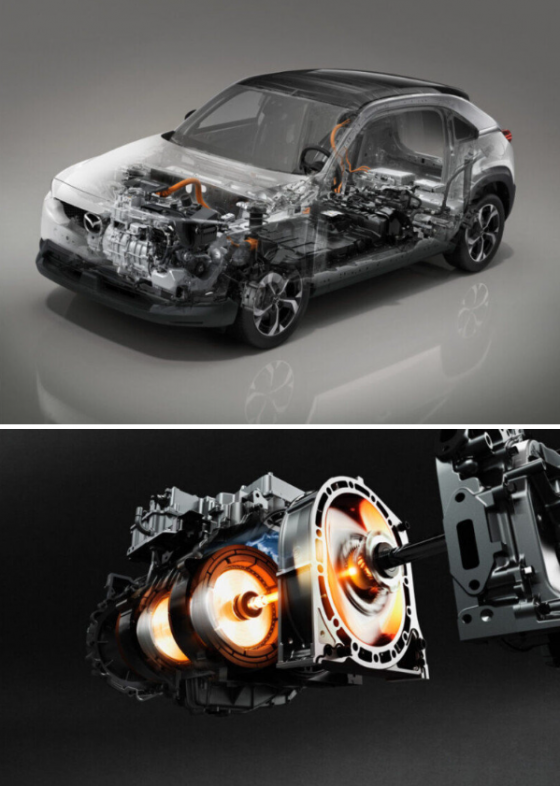 로터리 엔진의 부활을 알리는 신개념 전기차 MX-30 R-EV : 비즈N