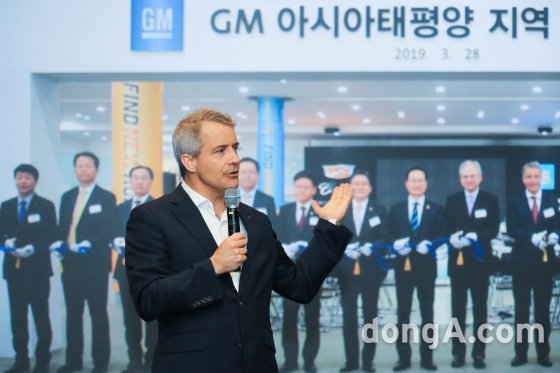 줄리안 블리셋(Julian Blissett) GM 수석부사장 겸 GM 해외사업부문(GMI) 사장