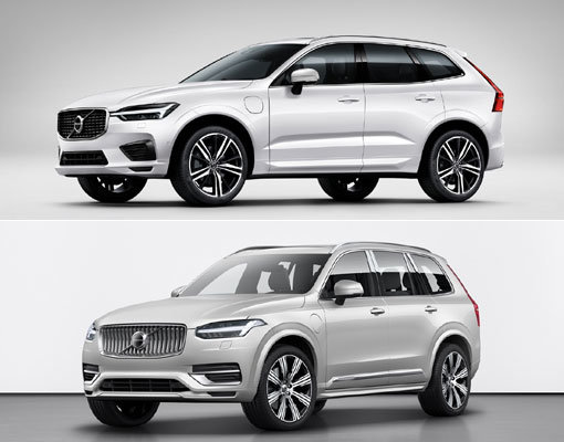 볼보  XC60(위쪽)와 XC90. 사진제공｜볼보자동차코리아