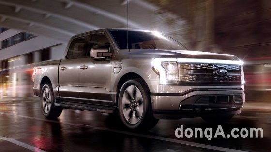 SK온 배터리가 탑재되는 포드 F150 라이트닝