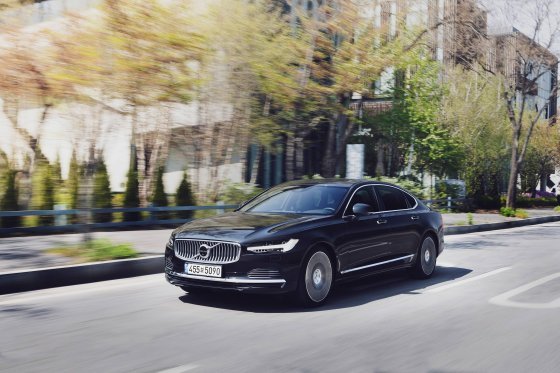 볼보자동차 S90 리차지 PHEV . 볼보자동차코리아 제공