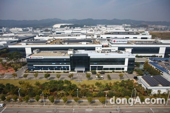 LG에너지솔루션 오창 에너지플랜트 전경