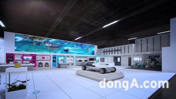 LG에너지솔루션 인터배터리 2024 부스 조감도