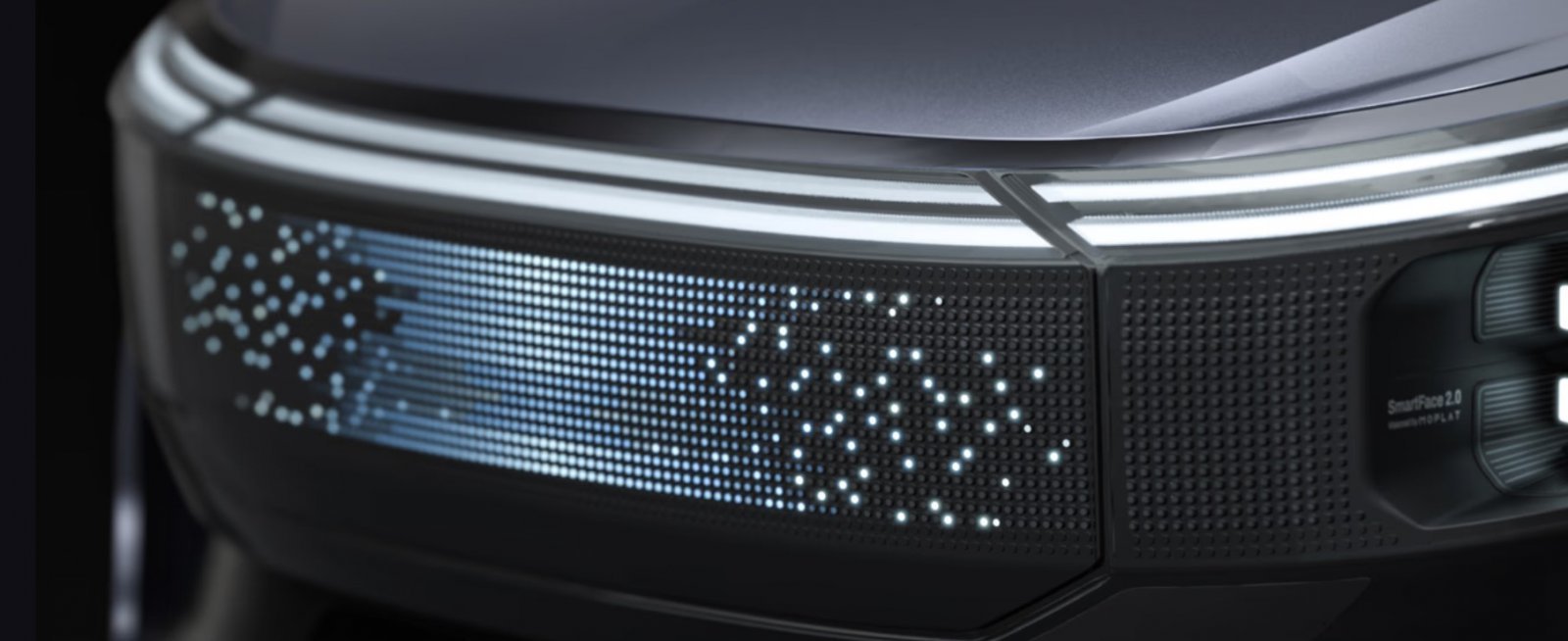 모플랫이 ‘자발광 퀀텀닷 LED(Quantum Dot LED, 양자점 발광 소재)’를 활용해서 구현한 라이팅 솔루션 ‘LiTQ’의 이미지. 모플랫 제공