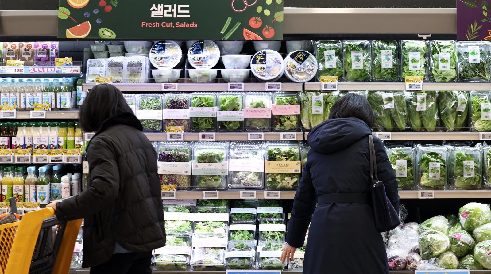 서울의 한 대형마트에 시민들이 장을 보고 있다. 2026.1.1 뉴스1