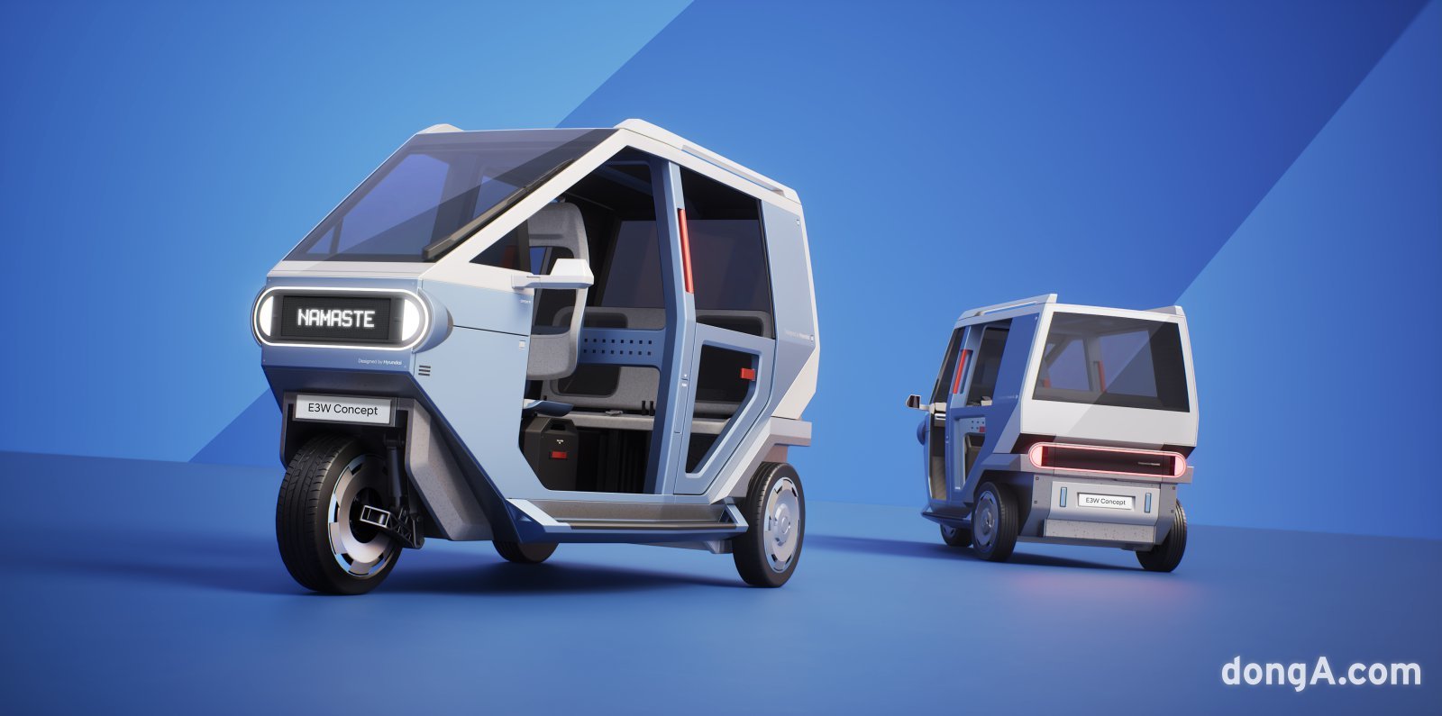 3륜 EV 콘셉트 모델 이미지. 현대차 제공