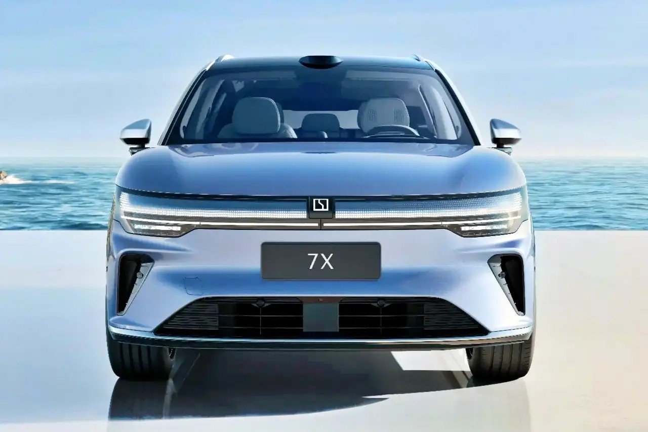 다음 달 한국에 진출하는 중국 전기차 브랜드 지커의 스포츠유틸리티차량(SUV) 7X. 지커 제공