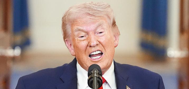 출구 못찾고 또 때린다는 트럼프… 대국민 연설 18분간 전략 없이 자찬