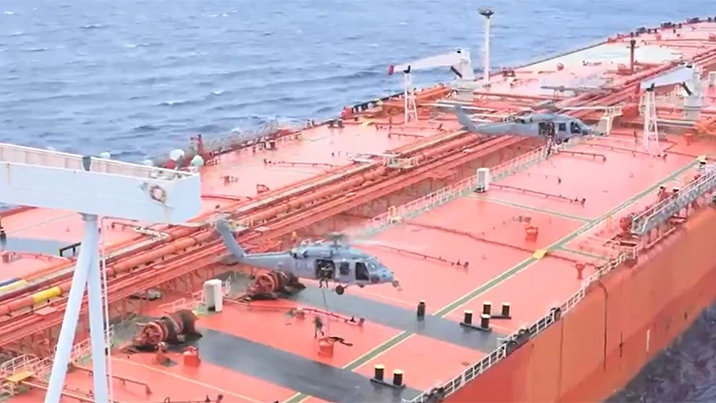 美, 인태 해상서 이란 연계 선박 또 나포… 협상앞 봉쇄범위 확대