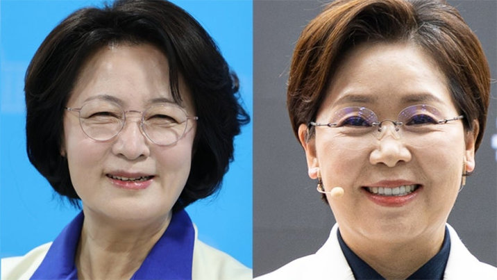 “양향자, 시비걸고 트집만” vs “추미애, 짜증 대폭발” 난타전