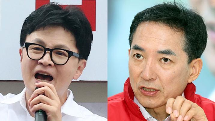 한동훈 “박민식 찍으면 하정우 돕는것” vs 朴 “보수 죽이는 트로이 목마”