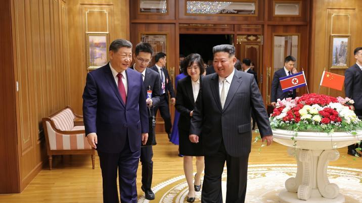 中 ‘반미 핵심축’ 된 北… “전략적 협조 새 이정표”