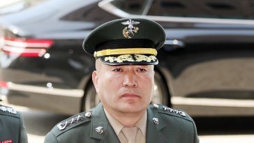 ‘채상병 사건’ 김계환 해병대 사령관 공수처 출석