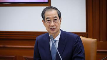 한덕수, 출마 가능성 묻자 “그런 일 있으면 알려드리겠다”