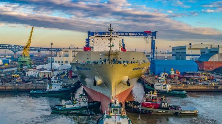 中 “한화오션 美 자회사 5곳 제재 1년 유예”