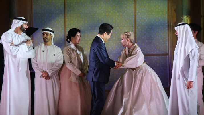 李 “형제의 나라 넘어 100년 동행” 무함마드 “국방협력도 확대”