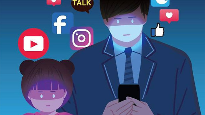 女 중고생, 주말엔 하루 7시간 스마트폰