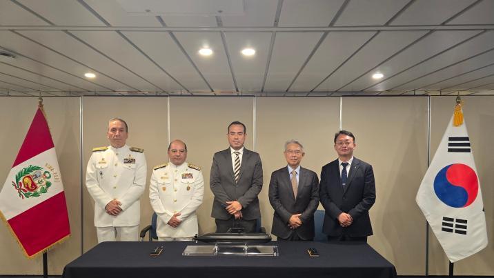 HD현대중공업-페루 해군, 차세대 잠수함 공동개발 계약