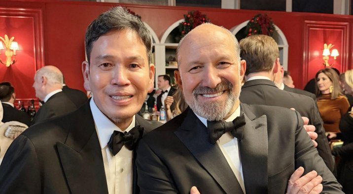 정용진, 美서 트럼프 주니어-파라마운트 CEO와 회동