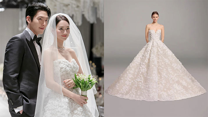 신민아 웨딩드레스 4200만원…김연아·손예진도 선택한 그 옷