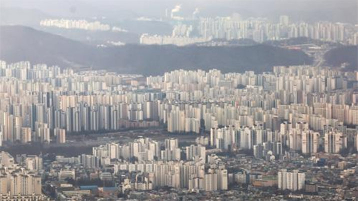 아파트 시총 서울 비중 43%로 역대 최고