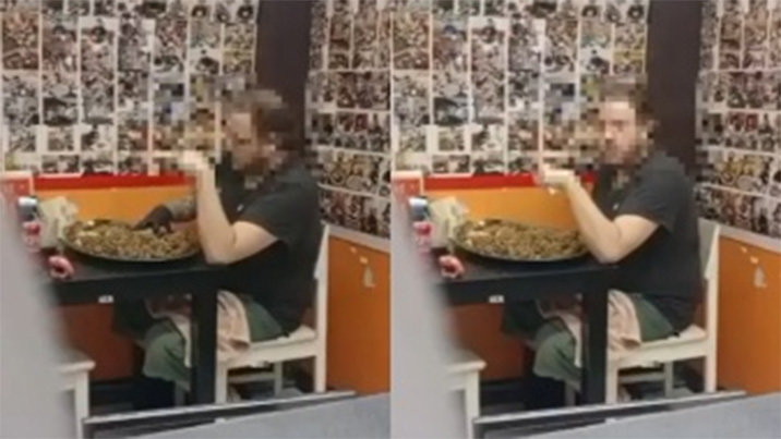 ‘14㎏ 카레 먹기’ 성공한 남성, 알고보니 주머니에 밥 숨겨