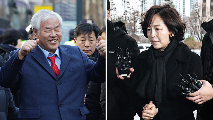 전광훈의 엄지척 vs 김경의 공수(拱手)