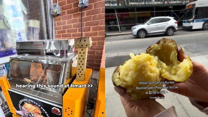 “여기가 한국인 줄”…군고구마, 뉴욕 길거리 푸드로