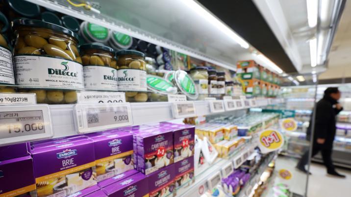 생산자물가 4개월 연속 상승…사과 20%, 감귤 13% 올라