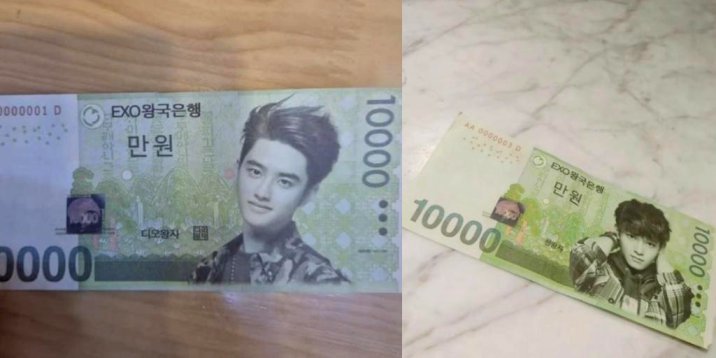 만원 지폐에 엑소 얼굴이?…‘페이크머니’ 깜박하면 속는다