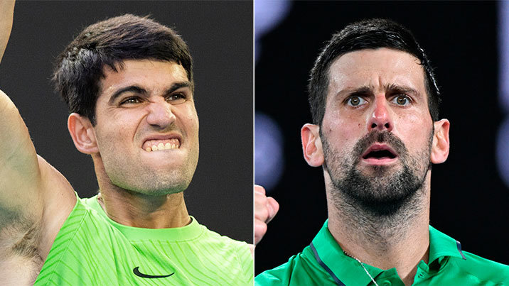 호주오픈 결승은 알카라스 대 조코비치…누가 이겨도 ‘대기록’