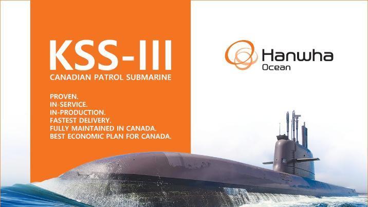 60조 캐나다 잠수함 입찰 앞둔 한화, 현지에 대대적 거리 광고