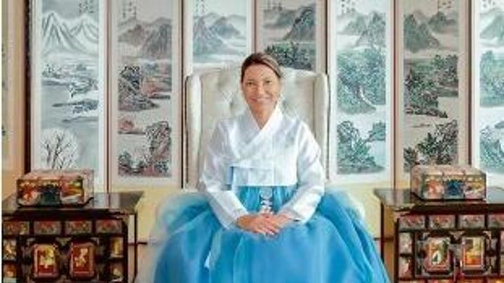 방한 앞둔 브라질 영부인, SNS에 한복 사진 공개