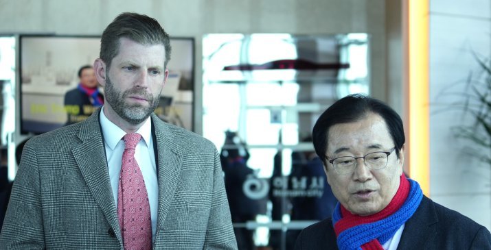 ‘트럼프 그룹’ 하남 상륙? 차남, 연이틀 방문…K-스타월드 부지 등 둘러봐