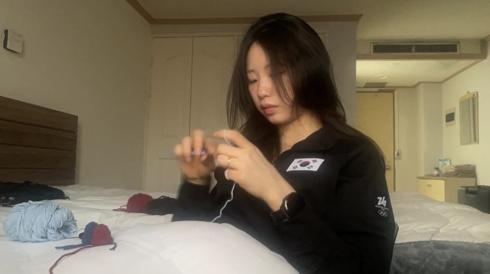 진땀 압박감, 뜨개질로 한땀 한땀 완화