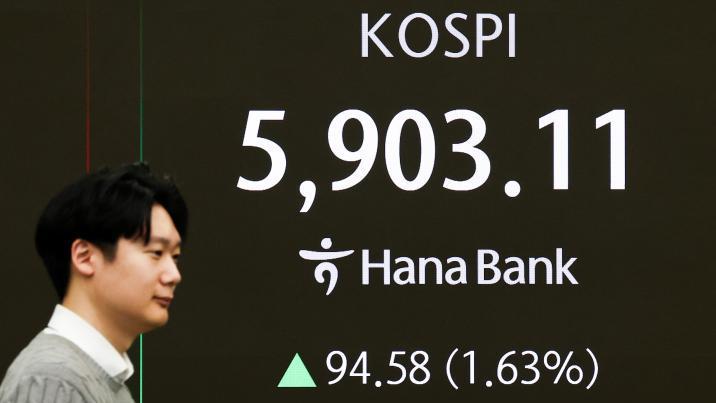 美 상호관세 위법 판결에 코스피 5900선 ‘터치’