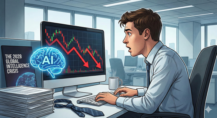 “증시 흔들 줄 몰랐다” 시트리니 창업자 당혹…‘AI 경제위기’ 보고서 후폭풍