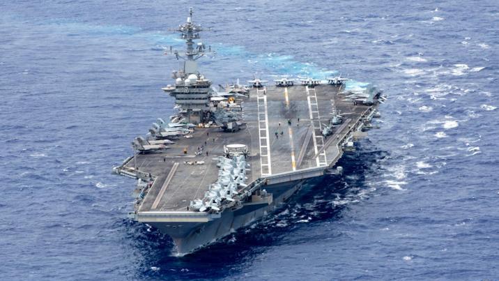 美중부사령부 “링컨호 멀쩡히 작전 중…이란 미사일 근처도 못 왔다”