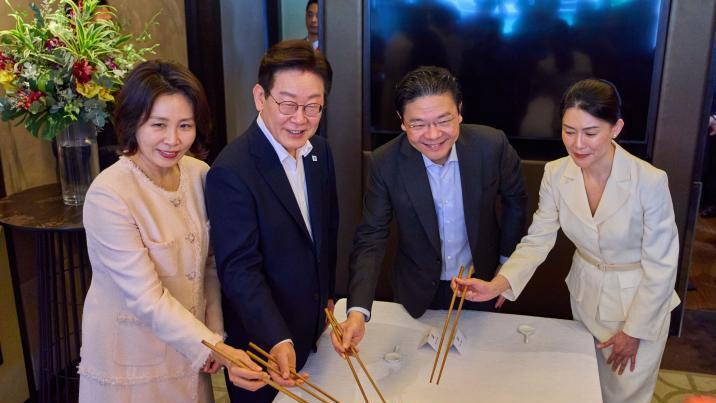 李, 싱가포르 총리에게 “제가 낚시를” 언급 이유는…