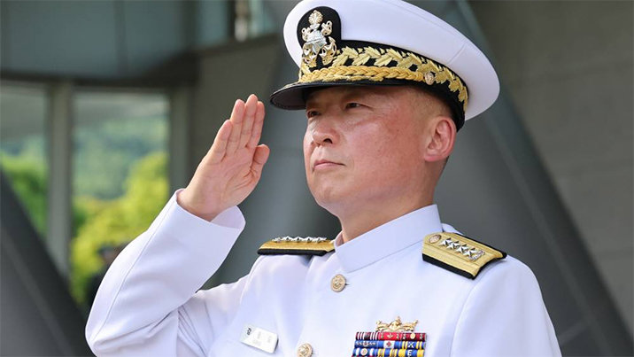 ‘계엄 연루’ 강동길 해군총장, 정직 1개월 처분에 사의