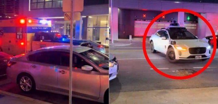 “빨리 비켜!” 구급차 막은 택시 운전석 텅~ 로보택시 ‘진땀’