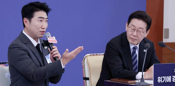 靑 찾은 장동민 “코스피 5000 공약 반신반의한 것 후회”
