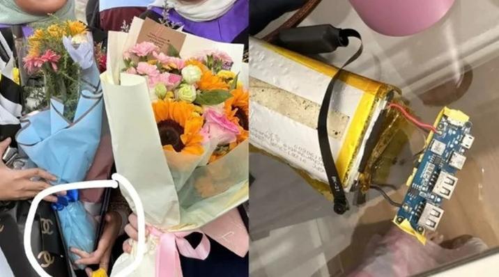 졸업식 꽃다발 속에 ‘몰래카메라’…3개월 간 찍고 있었다